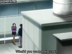 Hentai teacher gets her ass fucked