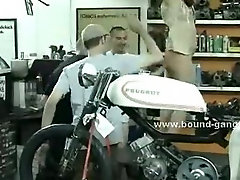 Tiny babe sucks big cocks choking in deep brutal blowjobs before getting rammed in extreme gangbang