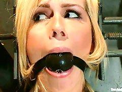 Bound Tara Lynn Foxx with blond