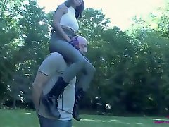 Princess Jennifer - Shoulder riding Slave