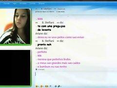 Novinha gostosa no MSN