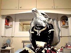 Latex dragon vibrating