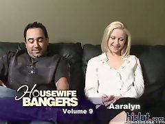 Aaralyn Barra banged in stockings