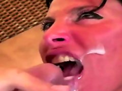 LEZLEY ZEN Swallowing Compilation