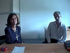 French mature couple casting amateurs