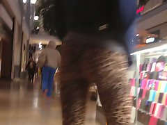 Tiny Teen Perfection Leopard Tights Candid