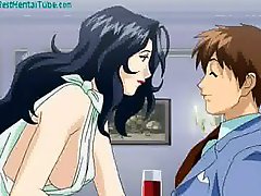 Anime slut banging in public