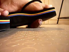 Shoejob Platform Flip Flops
